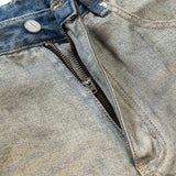 AIDASE  -  Vintage Dirty Jeans Men Streetwear Fashion Hip Hop Loose Casual Wide Leg Denim Baggy Jeans Pants Cityboy Y2k Jeans Trousers aidase-shop