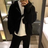 Aidase Winter Thick Sweater Cardigan Men Warm Zipper Knitted Coat Men Korean Loose Thickened Cardigan Sweater Mens Jumper Clothes M-2XL aidase-shop