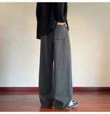 AIDASE  -  American Retro Casual Pants Men Summer Thin Breathable Cool Trendy Loose Straight Leg Floor-Length Long Pants Men aidase-shop