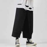 Aidase Cargo Pants Men Japanese Style Wide Leg Baggy Draping Work Out Trousers Stylish Streetwear Comfortable Chic Breathable Jogging aidase-shop