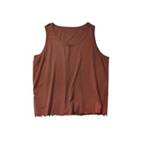 AIDASE  -  Japanese Men's Vest Korean Solid Color Loose Sleeveless Trendy T-shirt Summer Outdoor High Street Style Male Top aidase-shop