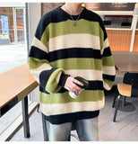 AIDASE  -  Gray Open Cardigan Men's Loose Lazy Style Knitted Sweater Autumn Trendy Brand Casual Loose Fit Winter Comfortable Top aidase-shop