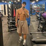 AIDASE  -  Summer Gym Fitness Sports Mens Cotton Shorts Ragged Cutoff Shorts Casual Training Hip Hop Running Loose Basketball Short Pants aidase-shop