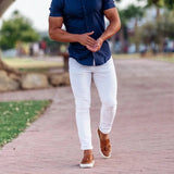 AIDASE  -  Spring Autumn Male Solid Color Slim Cargo Pants Homme Casual Fashion Simple All-match Pencil Trousers Sweatpants Men's Clothing aidase-shop