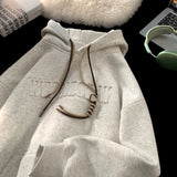 Aidase men's winter fashion Letters Casual Hooded Sweatshirt Basic Colours Drawstring Clash Hoodie Loose Comfortable Men Women Hoodies aidase-shop