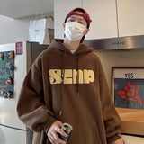Streetwear Vintage Letter Print Pullovers Hoodies Men Y2K New Harajuku Loose Sweatshirt Autumn Unisex Casual Hoodie Tops aidase-shop