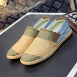 AIDASE  -  Fisherman's Shoes Fashion Flat Canvas Sneakers Slip On Men's Espadrilles Walking Casual Shoes For Men Loafers Summer aidase-shop
