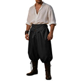AIDASE  -  Men Medieval Pants Retro Cosplay Pants Elegant Retro Halloween Carnival Party Stage Performance Pants 9 10 aidase-shop