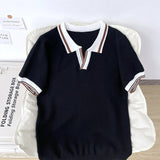 AIDASE  -  Men'S Summer Embroidered Casual Pullover Mens T Shirt Casual Stretch Crewneck Short Sleeve Tees Gym Workout Chemises Hommes aidase-shop
