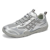 AIDASE  -  Men's Summer New Style Mesh Sports Climbing Retro Dequn Shoes Anti-slip Soft Bottom Breathable White Shoes Casual Sneakers aidase-shop