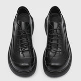 AIDASE  -  Men's Big Head Derby Shoes Business Casual Leather Shoes All-Match Summer New Fashion Casual Thick Bottom Shoes aidase-shop