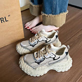AIDASE  -  Women's Summer New Mesh Breathable Platform Wedge Sneakers Thick Sole Casual Chunky Dad Shoes aidase-shop