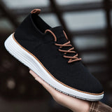 AIDASE  -  Large Size 39-49 Summer Men Casual Sports Shoes Men Lace-up Lightweight Comfortable Stylish Casual Shoes Outdoor Step Shoes aidase-shop