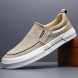 AIDASE  -  Men Casual Shoes Classic Vulcanized Sneakers Men's Canvas Shoes Couple Casual Shoes Low Top Flats Shoes Retro Shoes SS26162 aidase-shop
