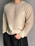 AIDASE  -  Spring And Autumn New 300g Loose Slightly Off Shoulder Long Sleeve Strong Long Sleeve Base Sports Casual Fashion Base Shirt aidase-shop