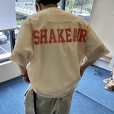 Aidase Mens T-Shirts Small Mesh Breathable Ball Shirt T-Shirts Summer Fashion Layering Streetwear Hollow Quick-Drying Tops Men'S Wear aidase-shop