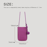 AIDASE  -  Leather Mini Mobile Phone Bags For Women Luxury Designer Purses New In First Layer Cowhide Braided Pendant Shoulder aidase-shop