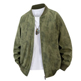 AIDASE  -  Fashion Print Bomber Jacket Men Spring Autumn Baseball Collar Casual Outwear Male Zipper Jackets Chic Couple Motorcycles Coat aidase-shop