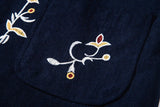AIDASE  -  Retro Pattern Embroidery Corduroy Vest Coat Men Spring Fashionable Button-up V Neck Waistcoats Mens Casual Sleeveless Cardigans aidase-shop