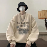 Aidase New Vintage Letter Printed Pullover Hoodies For Men Goth Sweatshirts Streetwear Oversize Hoody Hip Hop Fleece Y2K Clothes aidase-shop