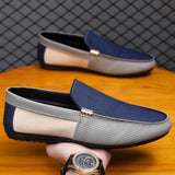 AIDASE  -  New Spring Summer Men's Casual Shoes Plus Size Moccasins Trendy Slip-On Lazy Shoes Lightweight Driving Footwear aidase-shop