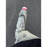 AIDASE  -  Waed Distred Spray Paint Denim Jeans Loose Straight Leg Trousers for Men And Women Casual Faionable Wide Leg Pants aidase-shop