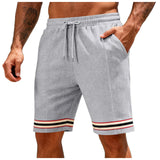 AIDASE  -  Running Workout Shorts For Men Summer Men'S Comfortable Breathable Sports Leisure Shorts Elastic High Waist Straight Leg Shorts aidase-shop