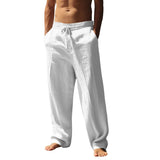 AIDASE  -  Europe and America Autumn Men's Hip Hop Breathable Cotton and Linen Loose Casual Sports Pants aidase-shop