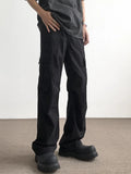 AIDASE  -  American High Street Spring Trendy Loose Casual Work Pants for Men Straight Leg Clean Fit Long Trousers Street Sle aidase-shop