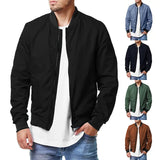 AIDASE  -  Fashion New Jacket Men Fashion Casual Slim Mens Jacket Sportswear Bomber Jacket Mens Jackets Men and Coats Plus Size S- 4XL aidase-shop