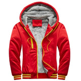 Aidase Men Hoodies Winter Thick Warm Fleece Zipper Men Hoodies Coat Sportwear Male Streetwear Hoodies Sweatshirts Men aidase-shop