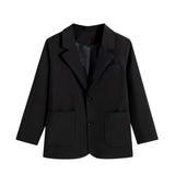 AIDASE  -  Autumn Winter New Fashion Men's Solid Color Trendy Casual Business Simple Basic Long Sleeve Suit Coats Male Blazers Clothes Tops aidase-shop