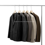 Aidase Korean Fashion Men's Casual Woolen Suit Jacket Autumn Winter New Style Slim Small Suit Trendy Business Formal Wear Aesthetic aidase-shop