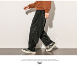 Aidase 2021 Autumn Winter Men's Corduroy Pants Solid Oversize Straight Trousers Japanese Streetwear Baggy Big Size Casual Bottoms aidase-shop