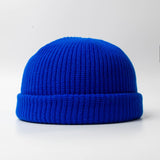 Aidase Fashion Hip Hop Beanie Knitted Hat Men Skullcap Women Winter Warm Brimless Baggy Melon Cap Cuff Docker Fisherman Beanies Hats aidase-shop