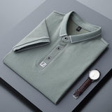 Aidase  Hot Selling New Brand Clothing Men Polo Shirt Mens Business Casual Solid Male Polo Shirt Short Sleeve Breathable Polo Shirts aidase-shop