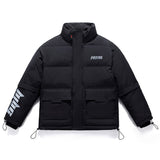 Aidase Fashion Winter White Duck Down Jacket Men Casual  Windbreaker Letter Print Discoloration Jacket Couple's Warm Down Coat Jacket aidase-shop