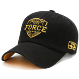Dad Hat Cotton Short Brim Baseball Cap Solid Color Hats for Women Men Outdoor Visor Cap Casual Snapback Hats aidase-shop