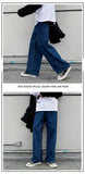 Aidase Jeans Men Denim Summer Thin Baggy Solid Simple Retro Loose Leisure Plus Size 3XL Korean Style Washed High Street Trendy Wide Leg aidase-shop