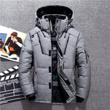 Aidase -20 Degree Winter Jacket Men White Duck Down Parkas Men's Thick Warm Snow Parkas Overcoat Windbreaker Hooded Parkas Coat Hombre aidase-shop