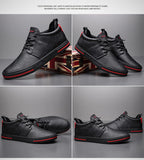 Aidase  Spring 2022 New Men's Casual Leather Shoes Soft-soled Bean Shoes Men's Shoes Fashion Driving Shoes. aidase-shop