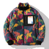 Aidase   Hip Hop Camouflage Reversible Jacket Thick Parka Men Streetwear Winter Padded Coats Harajuku Warm Two Side Windbreaker aidase-shop