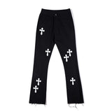 Aidase Gothic Denim Trousers Male Jeans for Men 2021 Goth Flare Pants Men Jeans Pants Slim Fit Punk Rave Hip Hop Streetwear aidase-shop