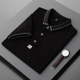 Aidase  Hot Selling New Brand Clothing Men Polo Shirt Mens Business Casual Solid Male Polo Shirt Short Sleeve Breathable Polo Shirts aidase-shop