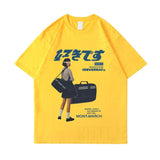 Aidase   Hip Hop Streetwear Harajuku T Shirt Girl Japanese Kanji Print Tshirt 2021 Men Summer Short Sleeve T-Shirt Cotton Loose Tops Tees aidase-shop