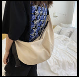 Aidase Men's and women's shoulder bag leisure student bag high quality Oxford women's crossbody bag waterproof outdoor fitness bag aidase-shop