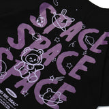 Aidase Harajuku Tshirts Cartoon Bear Rabbit Space Short Sleeve Tees Shirts Streetwear Hip Hop Fashion Casual Cotton Loose Tops aidase-shop