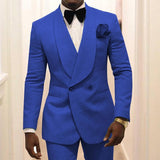Aidase Mint Green Floral Slim Fit Mens Suits with Double Breasted for Wedding Groom Tuxedo 2 Piece Set Jacket Pants Singer Prom Stage aidase-shop