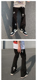 Aidase Gothic Denim Trousers Male Jeans for Men 2021 Goth Flare Pants Men Jeans Pants Slim Fit Punk Rave Hip Hop Streetwear aidase-shop