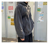Aidase 2022 Free Shipping Hip Hop Long Hoodies Men Fleece Solid Color Autumn New Fashion Oversizes Loose Casual Couple Streetwear aidase-shop